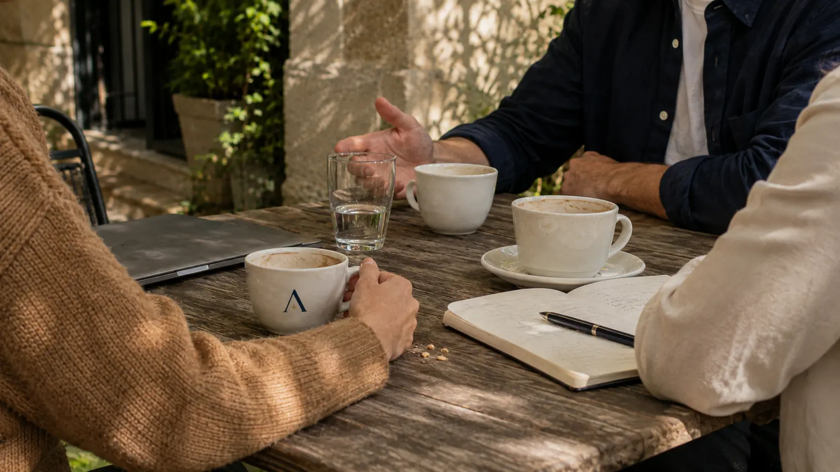 Meet us for a coffee